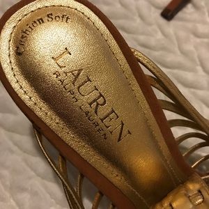 Ralph Lauren Skyla Suede Gladiator Sandals